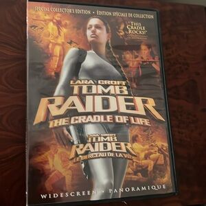 3/$10 Assorted movies 3/&10  Tomb Raider “the cradle of life”